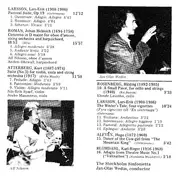 CD - Lars-Erik Larsson , Johan Helmich Roman , Kurt Atterberg , Hilding Rosenberg , Hugo Alfvén , Karl-B - A Swedish Pastorale - A Winter's Tale; Concerto For Oboe D'Amore; Suite No. 3; Piece For Cello & Strings