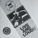 LP - Lars Frederiksen And The Bastards - Live And Loud!! - Clear/Black smoke Vinyl