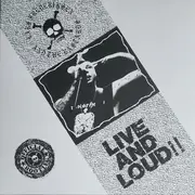 LP - Lars Frederiksen And The Bastards - Live And Loud!! - Clear/Black smoke Vinyl