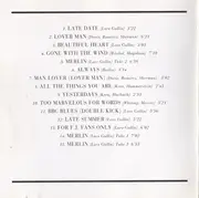 CD - Lars Gullin - 1954/55 Vol 3 Late Summer