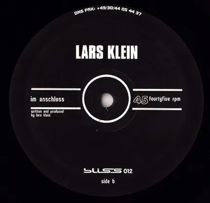 Lars Klein - Dialogsystem / Im Anschluss