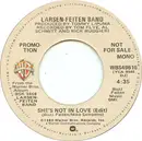 7inch Vinyl Single - Larsen-Feiten Band - She's Not In Love (Edit)