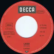 7inch Vinyl Single - Laser - His Name Is Charly