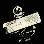 12inch Vinyl Single - Laserkraft 3d - Nein, Mann! - 1st Press on Zouk Recordings with Stickered Sleeve