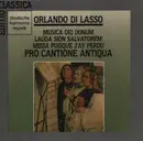CD - Lasso - Musica Dei Donum / Lauda Sion Salvatorem / Missa Puisque j'ay perdu
