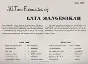 LP - Lata Mangeshkar - All Time Favorites Of Lata Mangeshkar