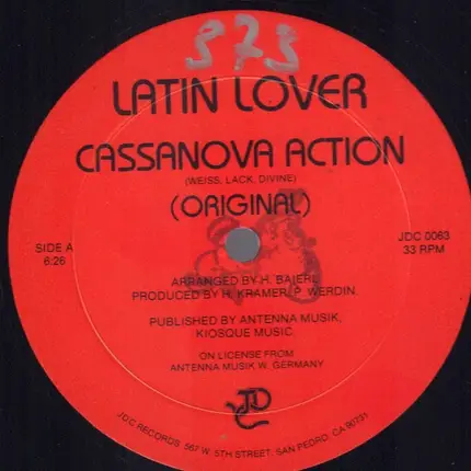 Latin Lover - Cassanova Action