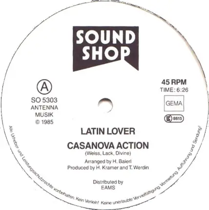 Latin Lover - Casanova Action