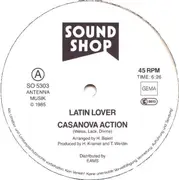 12inch Vinyl Single - Latin Lover - Casanova Action - No Cover