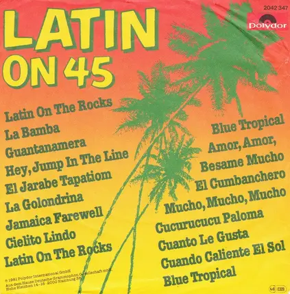 Latin On 45 - Latin On 45