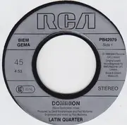 7inch Vinyl Single - Latin Quarter - Dominion / Wir Töten, Was Wir Lieben