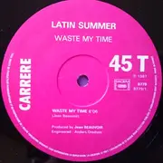 12inch Vinyl Single - Latin Summer - Waste My Time