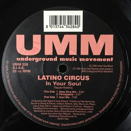 Latino Circus - In Your Soul