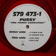 12inch Vinyl Single - Latino Inferno - Pussy (The Remix Double Pack) - Red & BlueTransparent