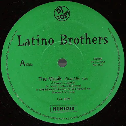 Latino Brothers / Deep Walker - The Musik / Just Deep