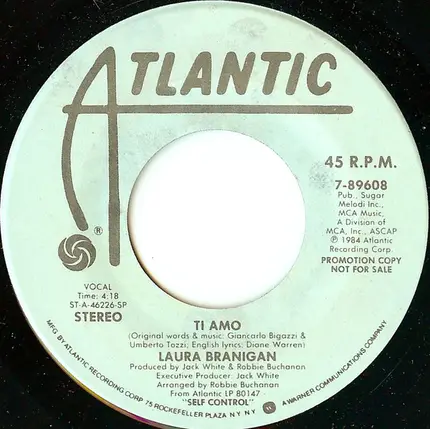 Laura Branigan - Ti Amo