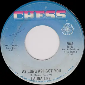 Laura Lee - As Long As I Got You / A Man With Some Backbone