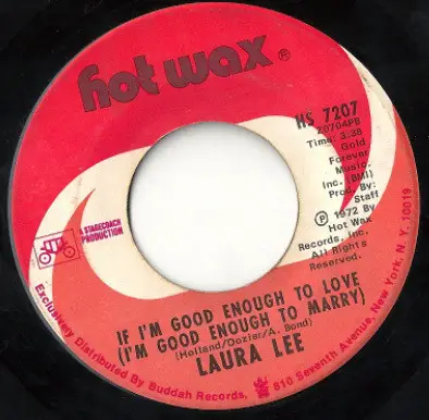 Laura Lee - If I'm Good Enough To Love (I'm Good Enough To Marry)