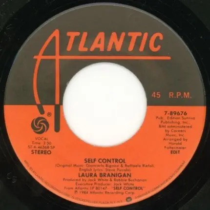 Laura Branigan - Self Control