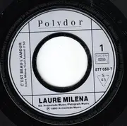 7inch Vinyl Single - Laure Milena - C'est Beau L'Amour