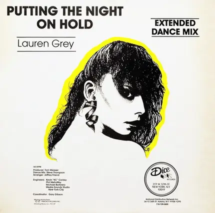 Lauren Grey - Putting The Night On Hold (Extended Dance Mix)