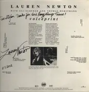 LP - Lauren Newton With Uli Scherer and Thomas Horstmann - Voiceprint - Signed  by Lauren Newton on backcover.