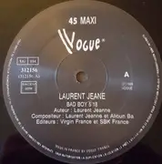 12inch Vinyl Single - Laurent Jeane - Bad Boy