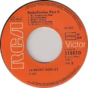 7'' - Laurent Voulzy - Rockollection Part I / Rockollection Part II