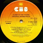 LP - Laurence Rosenthal Conducting London Symphony Orchestra - Clash Of The Titans (Music From The Original Motion Picture Soundtrack)