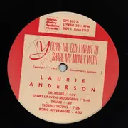 Double LP - Laurie Anderson / John Giorno / William S. Burroughs - You're The Guy I Want To Share My Money With