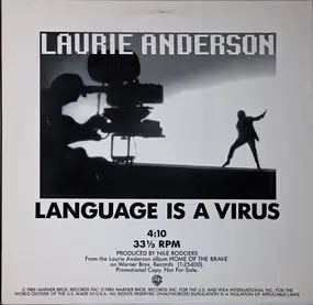 Laurie Anderson - Language Is A Virus