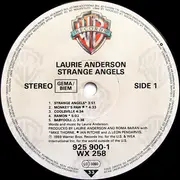 LP - Laurie Anderson - Strange Angels