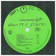 LP-Box - Laurie Anderson - United States Live - Hardcover slip case
