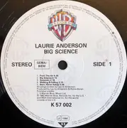 LP - Laurie Anderson - Big Science