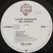 LP - Laurie Anderson - Big Science