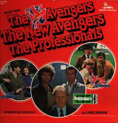 Laurie Johnson & The London Studio Orchestra - The Avengers & The New Avengers / The Professionals