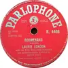 Schellack - Laurie London - Boomerang / The Gospel Train