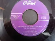 7inch Vinyl Single - Laurie London - He's Got The Whole World (In His Hands) / Handed Down