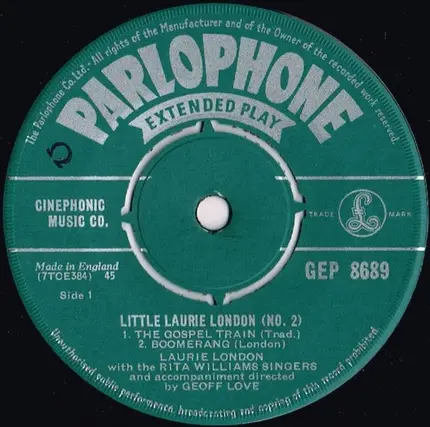 Laurie London - Little Laurie London No. 2