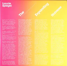 Laurie Spiegel - The Expanding Universe