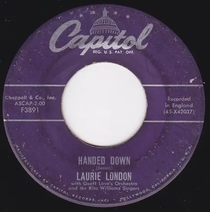 Laurie London - He's Got The Whole World (In His Hands)