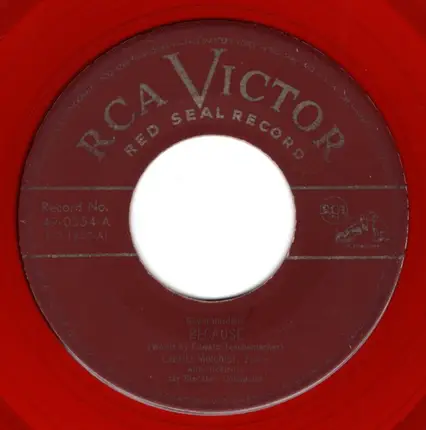 Lauritz Melchior With Jay Blackton And His Orchestra - Because / The House I Live In
