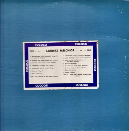 Lauritz Melchior0 - Lauritz Melchior
