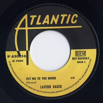 Lavern Baker - Fly Me To The Moon / It's So Fine