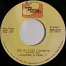 7inch Vinyl Single - LaVerne Tripp & Family - Jesus Loves Cowboys / Angel Band