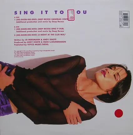 Lavinia Jones - Sing It To You (Dee-Doob-Dee Doo)