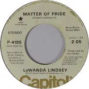 LaWanda Lindsey - Matter Of Pride