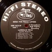 LP - Lawrence Welk And His Champagne Music - Music For Polka Lovers