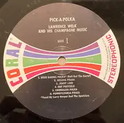 LP - Lawrence Welk And His Champagne Music - Pick-A-Polka