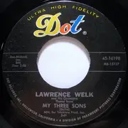 7inch Vinyl Single - Lawrence Welk And His Orchestra - Out Of A Clear Blue Sky / Theme From My Three Sons